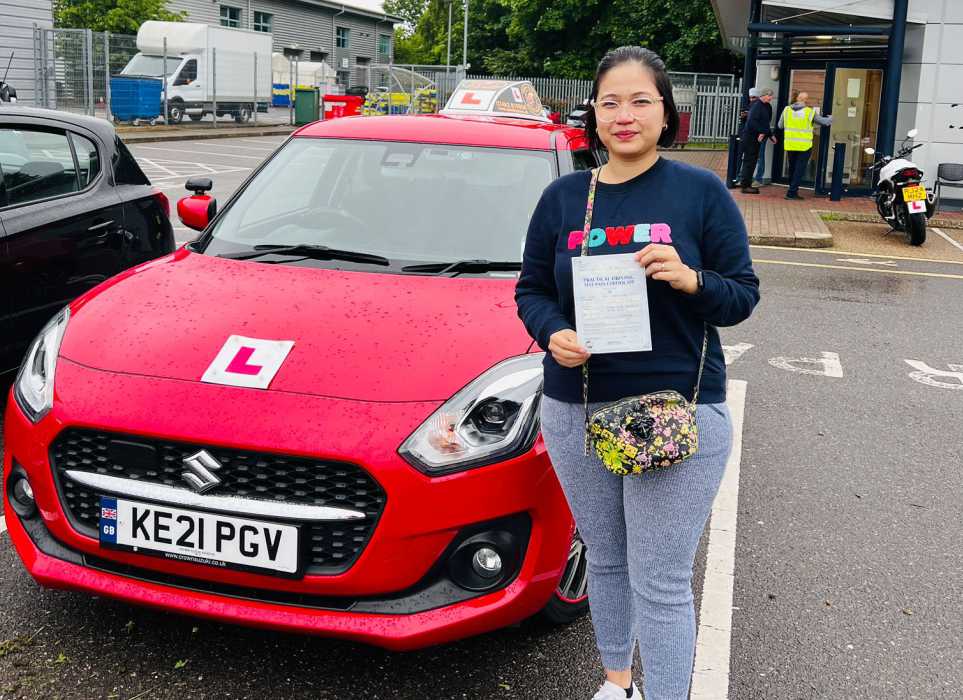 Uxbridge DTC first attempt pass